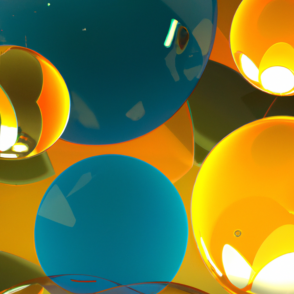 Vibrant gradient abstract background